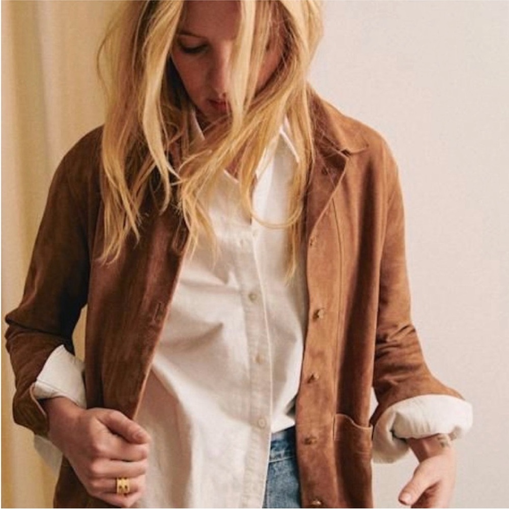 Brown Suede Jacket